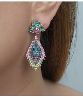 Pendientes Niágara Multicolor | Joyas de mujer