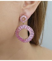 Pendientes Banff Rosa | Joyas de mujer