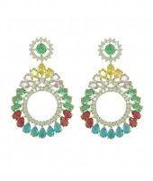 Pendientes Lecco Multicolor | Joyas de mujer