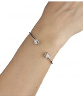 Pulsera Mauritania Plateada | Joyas de mujer