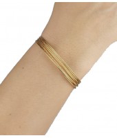 Pulsera Otis Dorada | Joyas de mujer