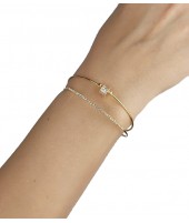 Pulsera Sorano Dorada | Joyas de mujer