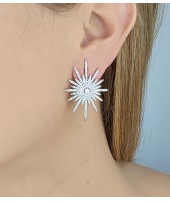 Pendientes Forli Plateados | Joyas de mujer