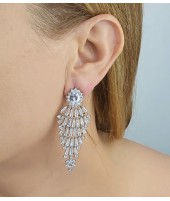 Pendientes Erie Blanco | Joyas de novia